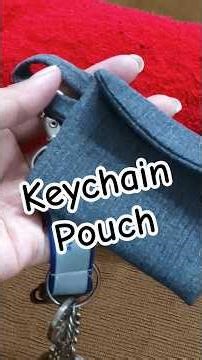 Key Chain pouch #viral #diy #trending #video full tutorial link in video and description