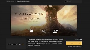 Sid Meier's Civilization VI Is Free for PC Players on the Epic Games Store