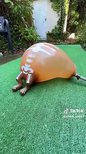 Inflating Scooby-Doo: ASMR Sounds Experience