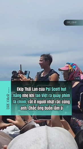 Psi Scott khôn quá bất ngờ khi khán giả Việt Nam chỉ toàn đứng quay phim #dreamertrending #psiscott #psiscottdenvietnam
