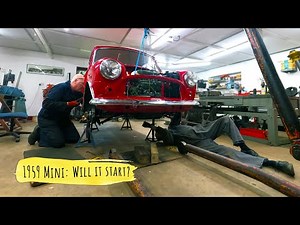 SHED RACING - 1959 Mini: Will it start?
