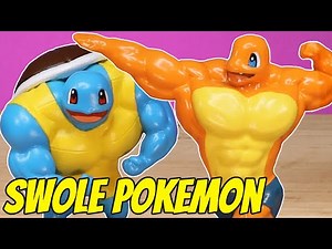 3D Printed Swole Pokemon Figures