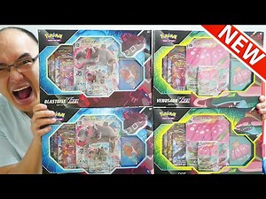 OUVERTURE DES NOUVELLES BOÎTES POKÉMON ''FLORIZARRE VMAX'' ET ''TORTANK VMAX'' !