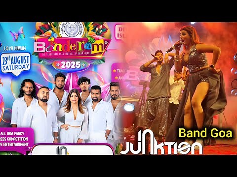 JUNKTION Band Live | Bonderam Festival 2025 | Divar Island Goa Celebration