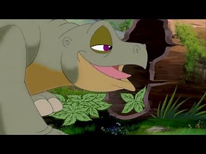 Spike get's stuck in a log | The Land Before Time | Cartoons for Children