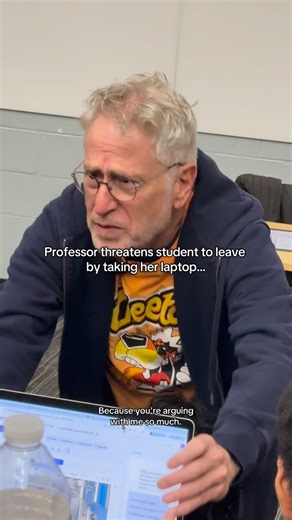 myangryprofessor on Instagram: "He runs a tight ship… she used Mindgrasp to complete an assignment but got caught with the lecture rooms cameras😭 #studyhacks #professor #college #collegelife"