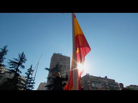 Día de la Hispanidad: Solemne izado de la bandera de España