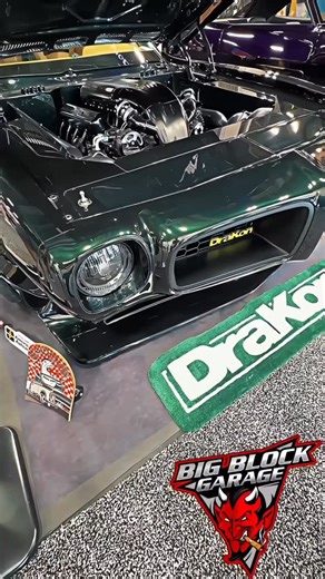 Big Block Garage™ | Drakon is a 1600hp monster wrapped in a 1970 Pontiac Firebird Trans Am shell, built by Nostalgia Hot Rods on a SpeedTech chassis. It’s a... | Instagram