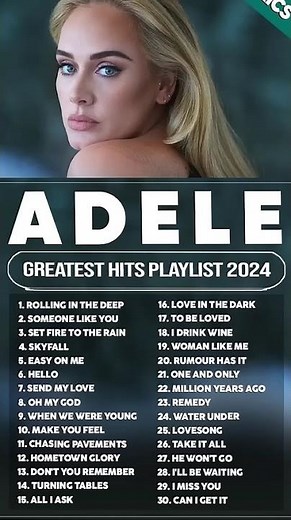 ADELE Full Album 2026 - Best Songs Collection 2026 - Greatest Hits Songs Playlist 2026