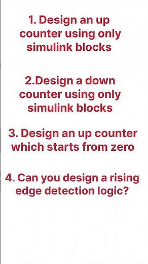 Interview questions for Model based Development using Matlab and Simulink | #interviewquestions
