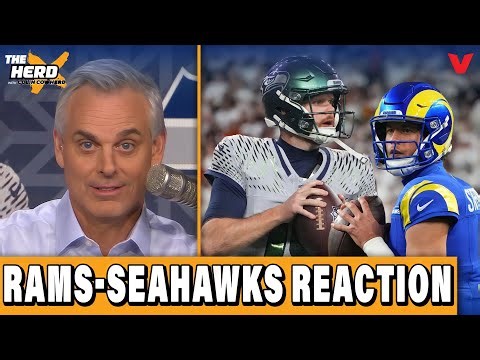 Colin Cowherd’s Rams-Seahawks Reaction: Sam Darnold MAKES HISTORY, Stafford is ELITE | THE HERD NFL