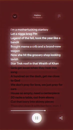 Starboy Lyrics (Speed Up Version) Explained