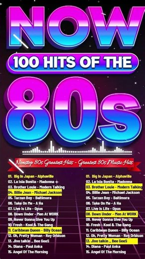 Greatest Hits 80s Oldies Music 📀 Best Music Hits 80s Playlist 2