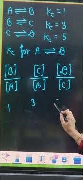 Find Equilibrium Constant #ChemicalEquilibrium #kaksha12 #chemistry #chemistrypage #shellymam #viral