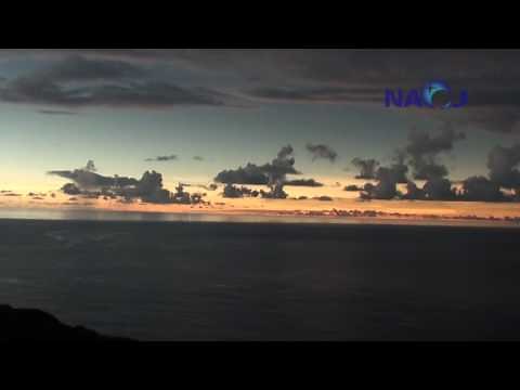 国立天文台 硫黄島皆既日食映像3分ダイジェスト