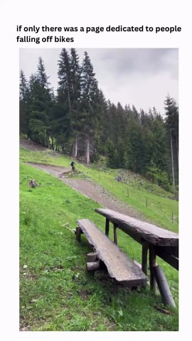 people.falling.off.bikes on Instagram: "If only there was a page… Follow @people.falling.off.bikes Via bachmann__tim tiktok #bike #fail #funny #bikefail #mountainbike"