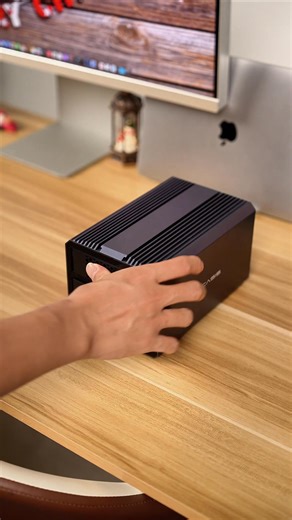 The ACASIS storage enclosure is your powerhouse for creative projects, especially when the holiday season keeps you busy! ⚡ With dual M.2 NVMe SSD slots, you’ll blaze through tasks at lightning speed, while the two hot-swappable HDD bays offer all the space you need for your massive files. 🚀 Thanks to Thunderbolt 40Gbps connectivity, your read/write speeds will be nothing short of incredible. Ready to power through your festive projects like a pro? 🎬🎄 Subscribe here: www.acasis.com🔔 #ACASIS 