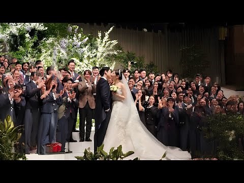 Live Wedding! Video Kim Woo Bin and Shi Min Ah Doing Something Unexpected on Their Wedding Day