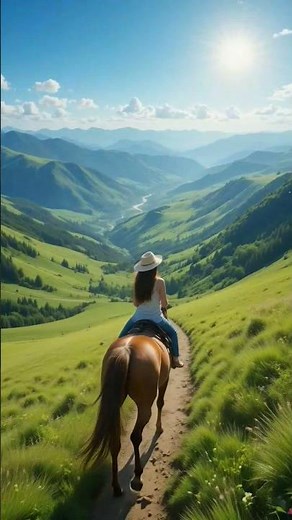 Riding Through the Peaks | Earth Village 🌿🐴🐎