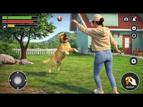 Puppy Playhouse Adventure | Virtual Dog Care Challenge | Fun Pet Simulator Game