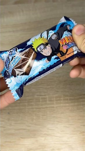 Naruto Chocolate Bar 🍫🔥#unboxing #chocolate #shorts #asmr #candy