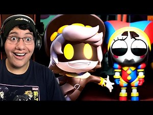 CHIBI N AND POMNI!!! || Welcome To The Glitch Inn! REACTION