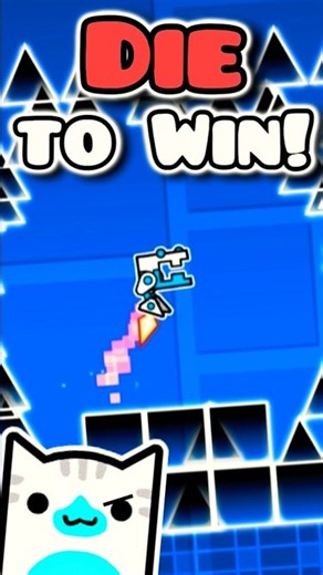 You Have to DIE to Win in this Level! 😭 #geometrydash