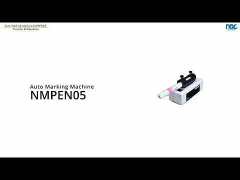【画像検査/電気的検査に自動マーキング】自動打点機 NMPEN05 スマートマーキング