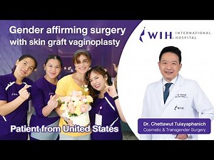Gender affirming surgery with skin graft vaginoplasty