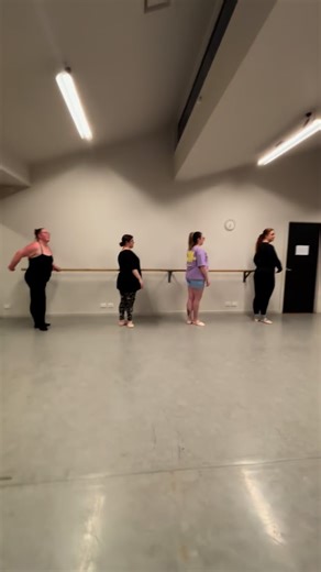 Plus Size Baddies beginner adult ballet class 🩰 | ZARA LIM | Kwan Studio Ballet