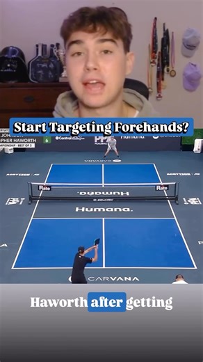 Ryan Morneau | #1 Collegiate Player | Pickleball Analysis | Hunter fixed one thing and won everything ⬇️ A week earlier at the PPA Masters, Haworth dominated. This time, Hunter adjusted. He changed... | Instagram