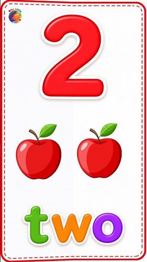 Count the apples (1 to 10) ||counting numbers for kids and toddlers with flash cards #counting