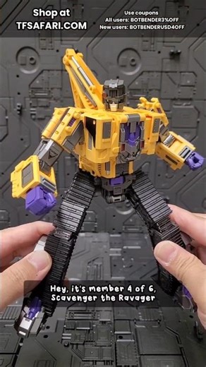 I'm digging Mecha Invasion's G2 Scavenger!