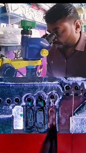 Broken Trace Repair #electronics #mobilerepair