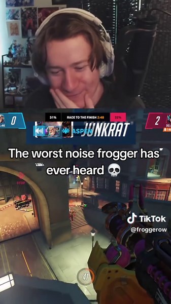 What was that bruh 😭 #froggerow #aspenow #overwatch2 #ow2 #ow | frogger