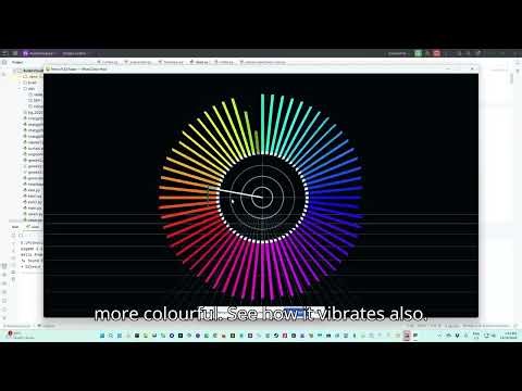 6 Custom Python Audio Visualizers | Pygame + PyAudio | Real Time Spectrum & Waveforms