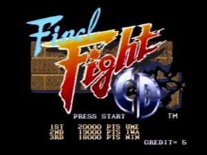 Final Fight CD Game Music: Track 14 (Game Over Screen)