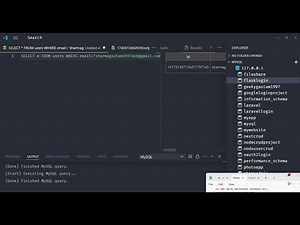 How to Setup MySQL Server in VS Code & Automate Commands to Run SQL Queries to Display Data in I