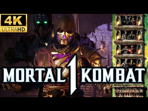 MK1 *TARKATAN NOOB SAIBOT* KLASSIC TOWER GAMEPLAY!! (JANET CAGE AS KAMEO) 4K 60 FPS (SEASON 4 SKIN)