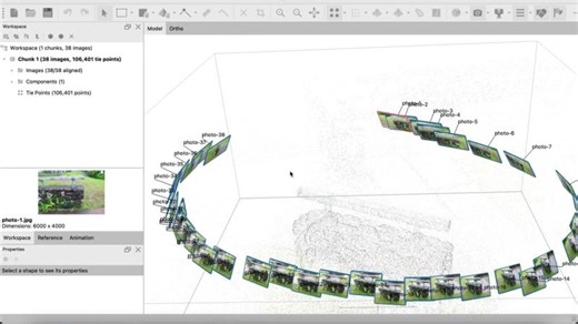 Align Photos - Getting Started with Agisoft Metashape course | Spencer Miller