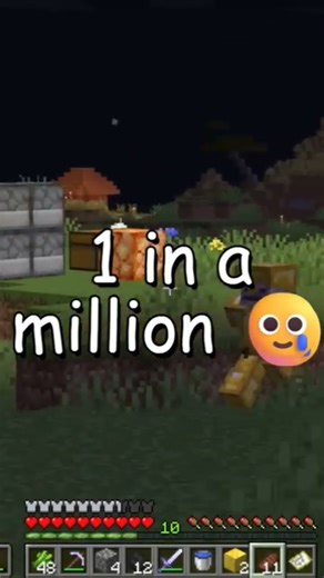 Minecraft most Rare Thing 😨 #shorts #minecraft