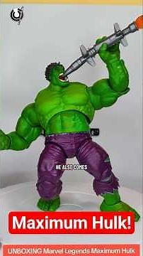 Marvel Legends Maximum Series Hulk Review #hulk