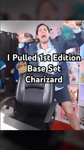 I pulled 1st Edition Base Set CHARIZARD