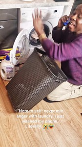 3.2K views · 56 reactions | "I was so angry on a phone call… I ended up washing my PHONE with my laundry. 﫠 My life is a comedy show." #viralreels #foryoupagereels #facebookreelsviral #reelsvideo #foryoupage #comedy #fyp #Entertainment | Samson Comedy. | Facebook