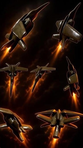 A Futuristic Fighter Jet with Hidden Secrets