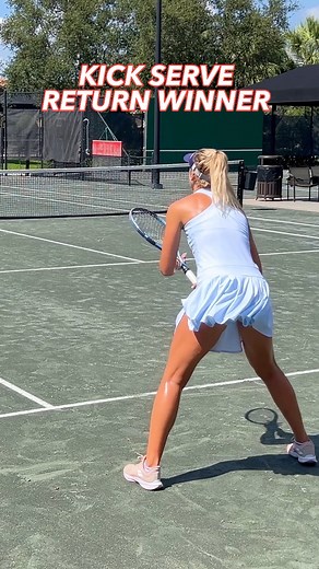 Kick Serve Two-Handed Backhand Return Winner From @tenniswithema 🔥🔥Ema Burgic (n 602 WTA) vs Yevhen 11.23 UTR on the Intuitive Tennis YT Channel 👉 https://youtu.be/le9-JFoqYwo?si=9PBC7micicMZS7LB For solutions to common technical problems, premium drills, tutorials, courses, YT pre-releases, private Q&A’s, private chat groups, discounts on courses, lessons, video analysis, and much more, sign up for Intuitive Tennis Premium. 👉 Intuitive Tennis Premium available on the App Store iOS or intuit