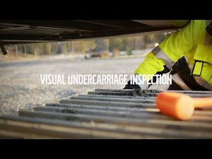 Volvo visual undercarriage inspection : Keep your excavator at work!