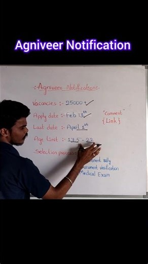 Agniveer Notification is out, don't miss this opportunity.