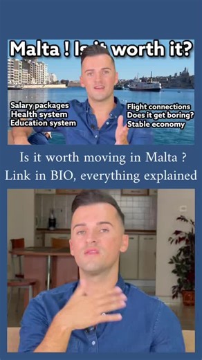 Is it worth moving to Malta ? Living paradise or no ? Full video on my #YouTube channel #malta #workinmalta #maltalife #maltalifestyle