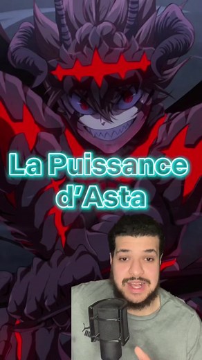 La Puissance d'Asta dans Black Clover
